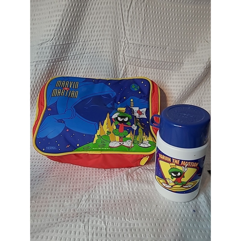Loony Toons Blues Vintage 1995 Lunch Box with Thermos & tags NEW!